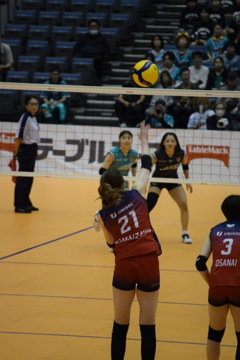 SVリーグ　大阪マーヴェラス vs Astemoリヴァーレ茨城