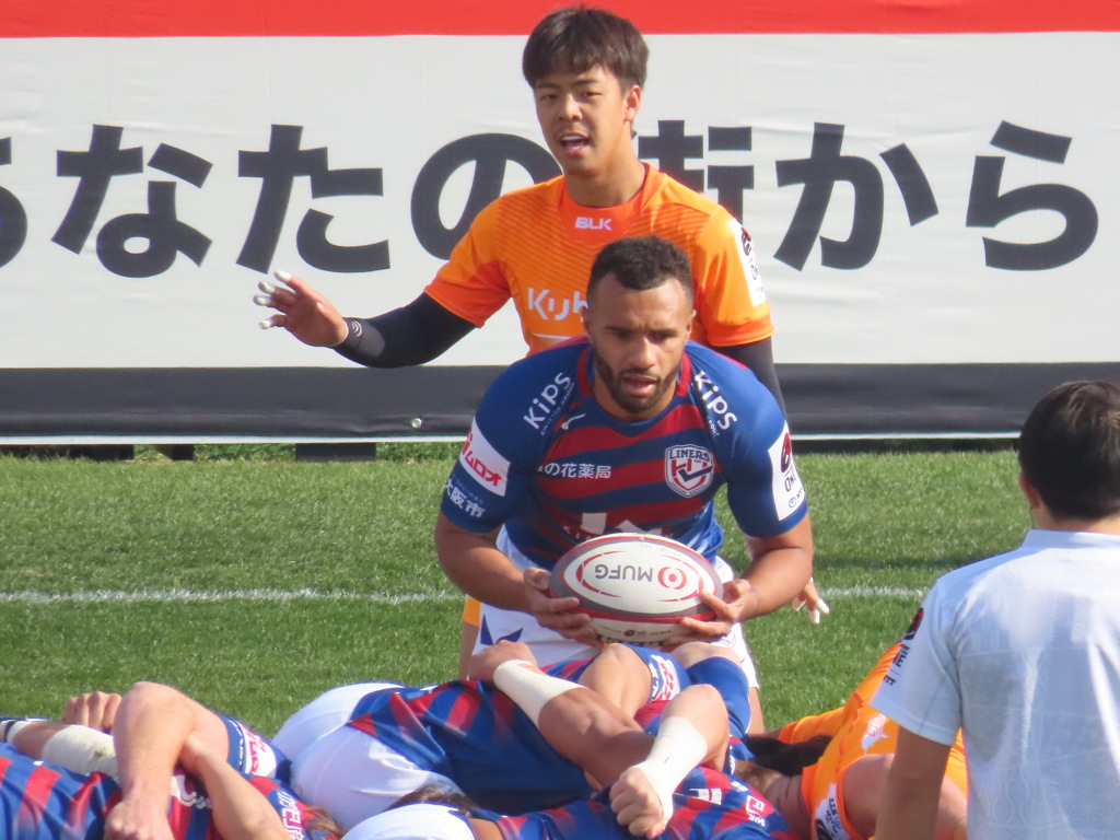 リーグワン　花園近鉄ライナーズ vs クボタスピアーズ船橋東京ベイ①