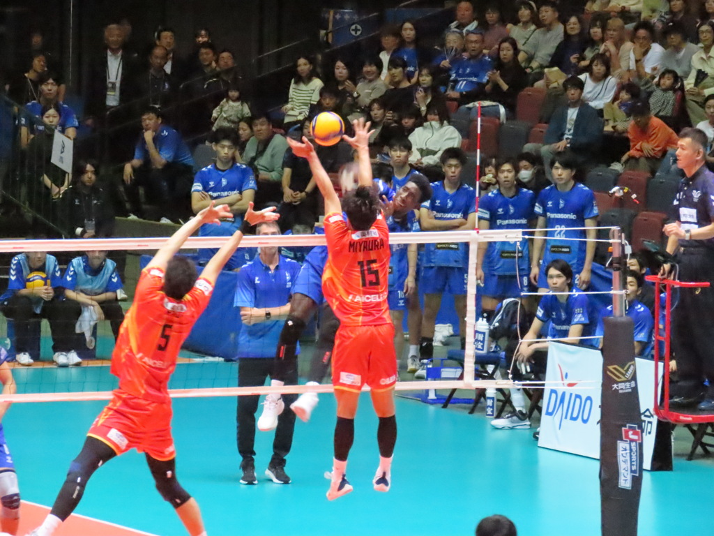 SVリーグ　大阪ブルテオン vs ジェイテクトSTINGS愛知 ⑧