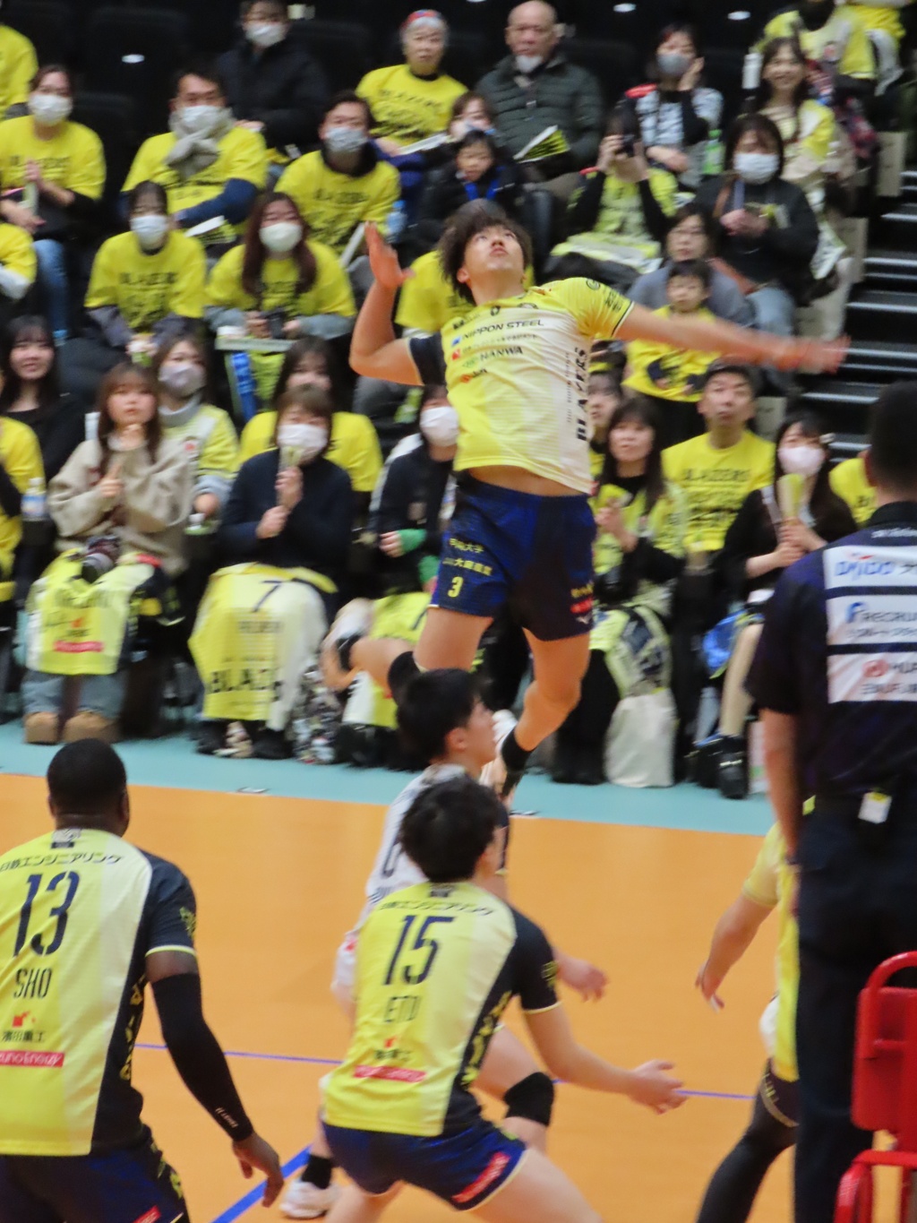 Vリーグ　日本製鉄堺ブレイザーズ vs ヴォレアス北海道 ④