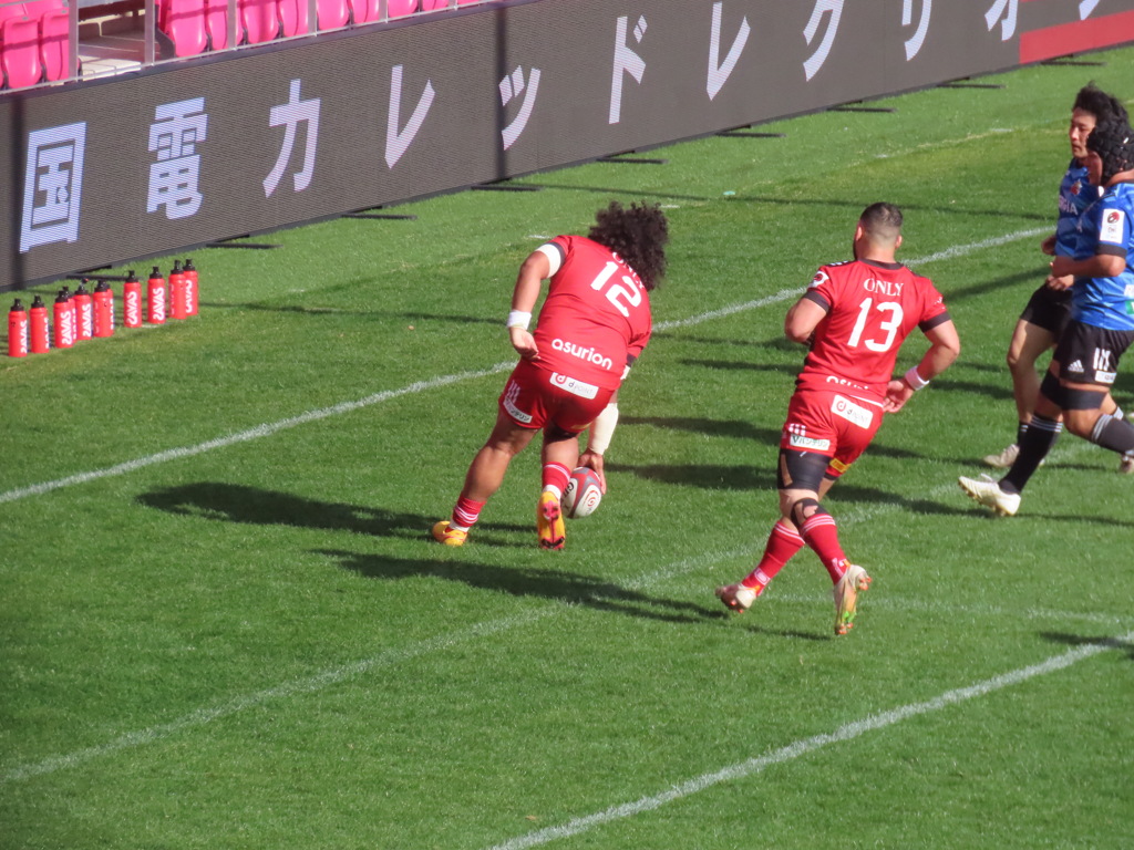 リーグワン　レッドハリケーンズ大阪 vs 中国電力レッドレグリオンズ③