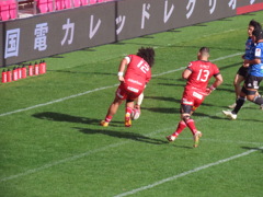 リーグワン　レッドハリケーンズ大阪 vs 中国電力レッドレグリオンズ③