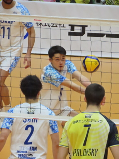 SVリーグ　日本製鉄堺ブレイザーズ vs 東レアローズ静岡