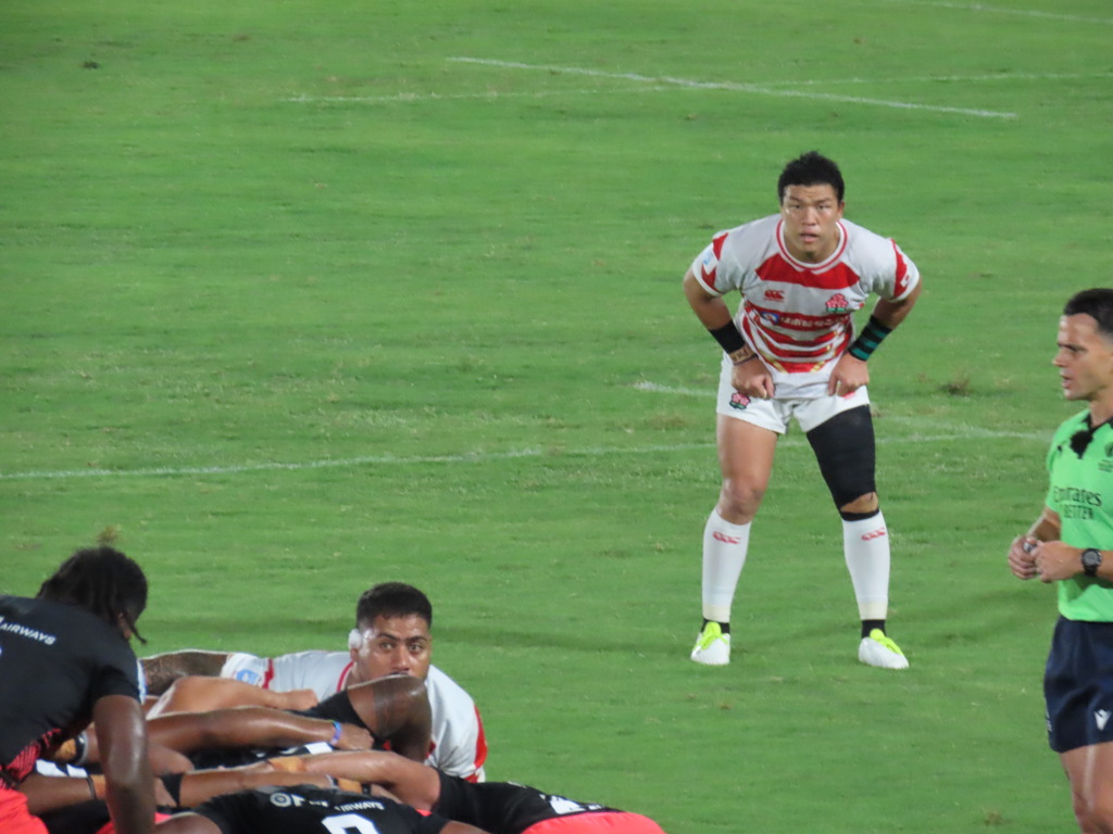 パシフィックネイションズカップ　日本代表 vs フィジー代表　決勝戦④