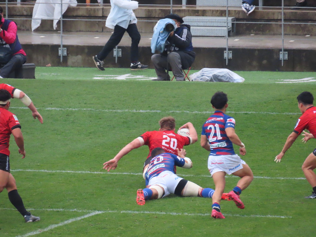 リーグワン　花園近鉄ライナーズ vs 横浜キヤノンイーグルス⑤