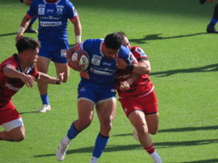 リーグワン　レッドハリケーンズ大阪 vs 九州電力キューデンヴォルテクス ④