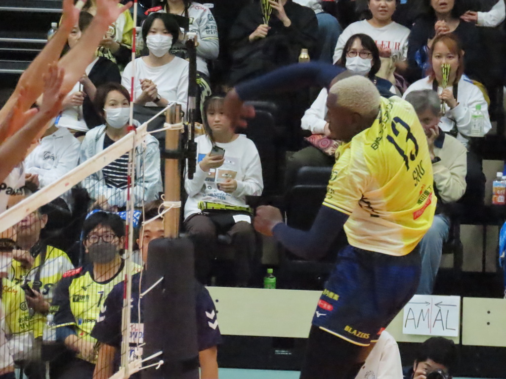 SVリーグ　日本製鉄堺ブレイザーズ vs 大阪ブルテオン ⑩