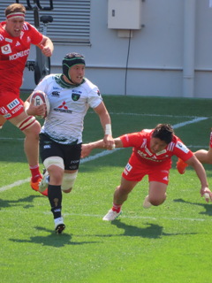 リーグワン　神戸スティーラーズ vs 三菱重工相模原ダイナボアーズ