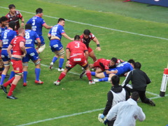 リーグワン　レッドハリケーンズ大阪 vs 九州電力キューデンヴォルテクス ③