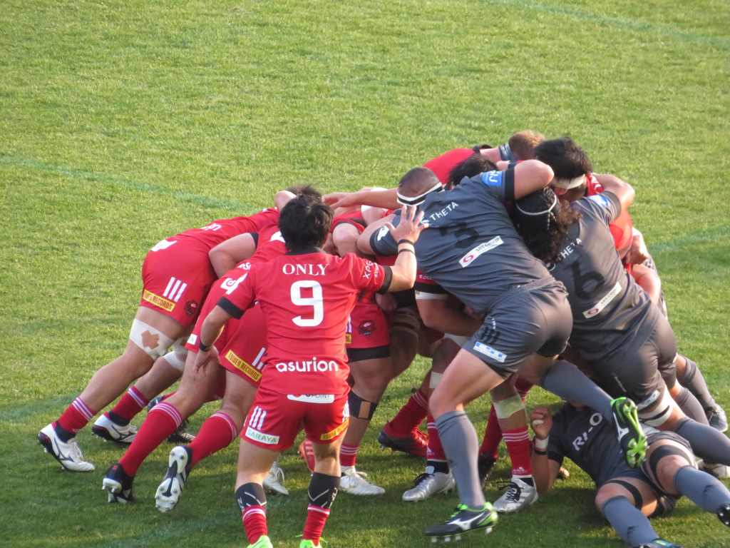 リーグワン　NTT レッドハリケーンズ vs リコーブラックラムズ②