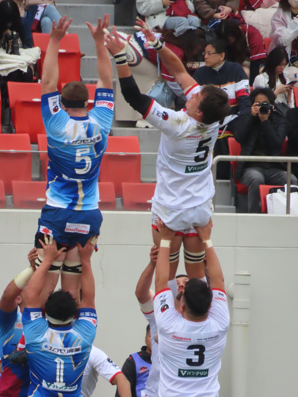 リーグワン　花園近鉄ライナーズ vs 三重ホンダヒート ③