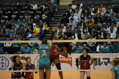 SVリーグ　大阪マーヴェラス vs Astemoリヴァーレ茨城