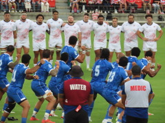 パシフィックネイションズカップ　サモア代表 vs アメリカ代表　3位決定戦②