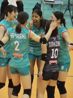 SVリーグ　大阪マーヴェラス vs PFUブルーキャッツ石川かほく