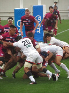 リーグワン入替戦　花園近鉄ライナーズ vs 三重ホンダヒート