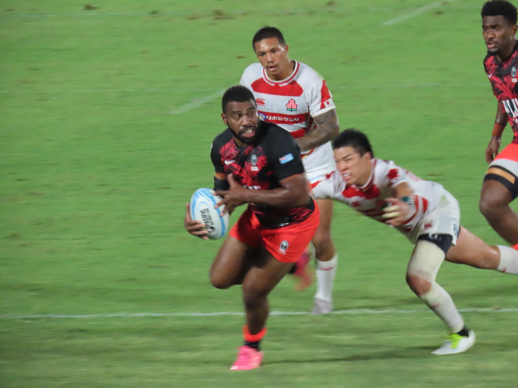 パシフィックネイションズカップ　日本代表 vs フィジー代表　決勝戦⑦