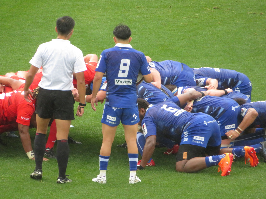 リーグワン　静岡ブルーレヴズ vs 神戸スティーラーズ