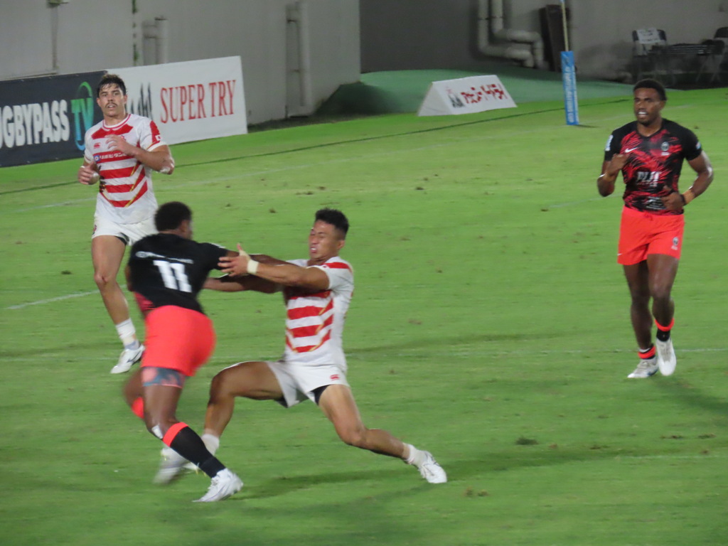 パシフィックネイションズカップ　日本代表 vs フィジー代表　決勝戦⑤