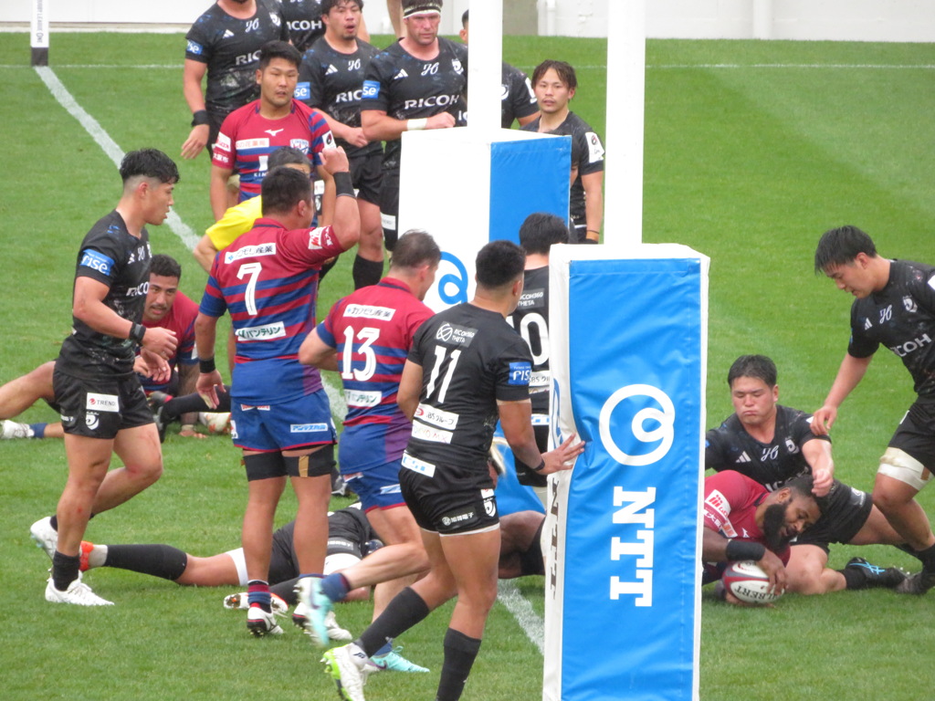 リーグワン　花園近鉄ライナーズ vs リコーブラックラムズ東京 ②