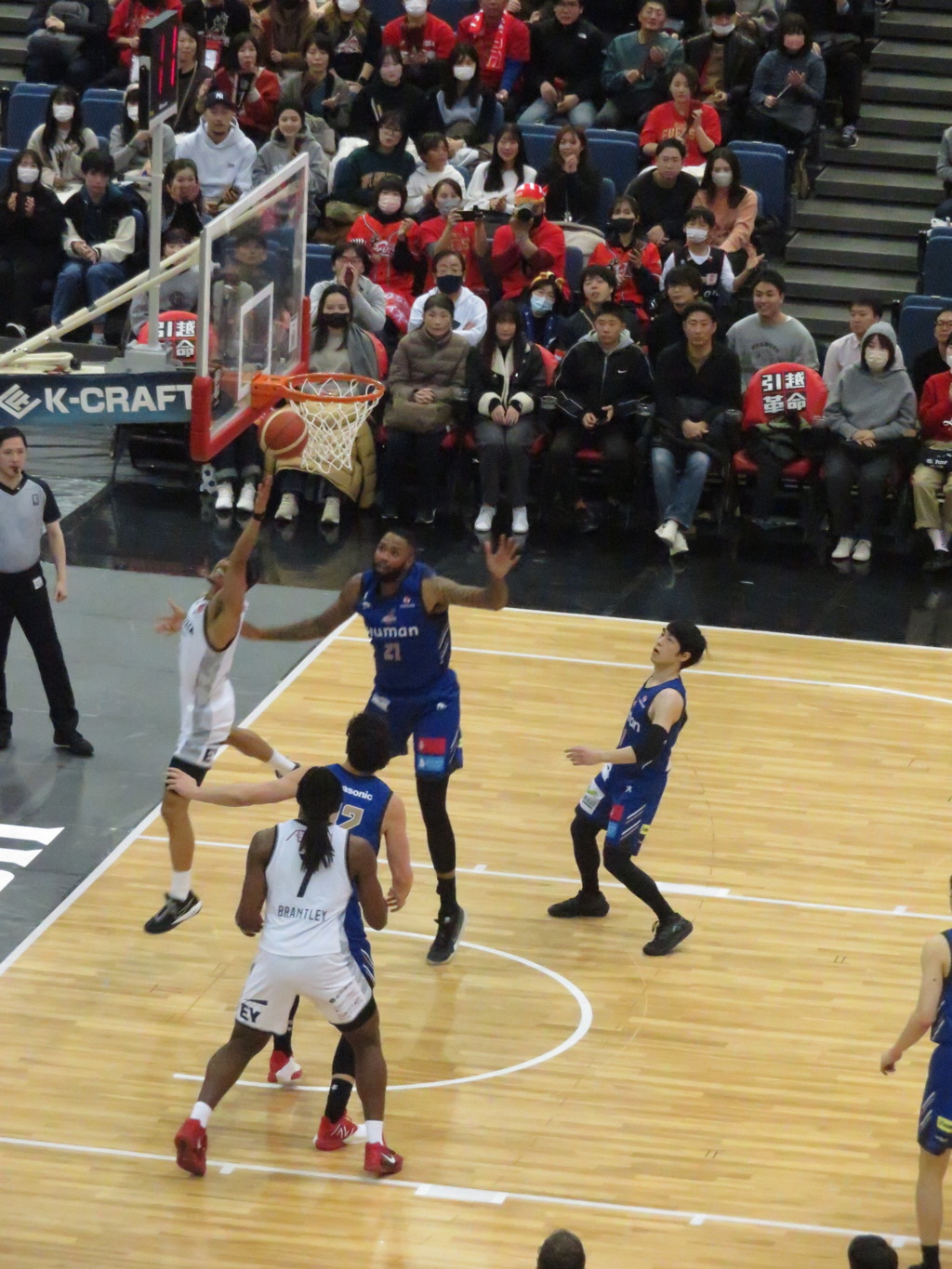 Bリーグ　大阪エヴェッサ vs 長崎ヴェルカ ⑤