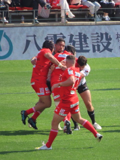 リーグワン　神戸スティーラーズ vs 三菱重工相模原ダイナボアーズ