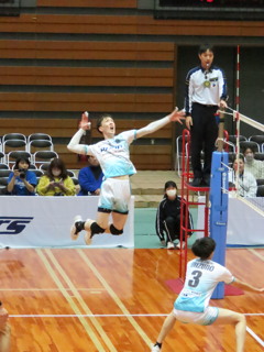 Vリーグ　アイシンティルマーレ vs トヨタ自動車サンホークス ①