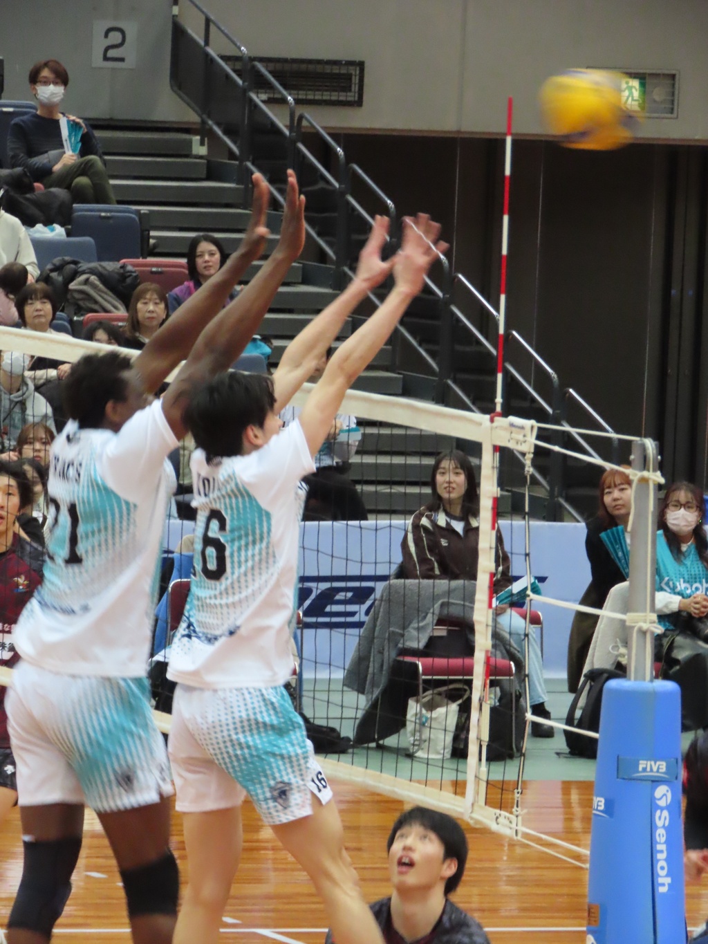 Vリーグ　クボタスピアーズ vs 大同特殊鋼知多レッドスター