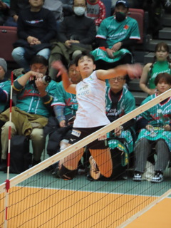 SVリーグ　大阪マーヴェラス vs 群馬グリーンウイングス ①