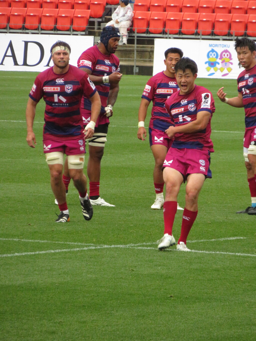 リーグワン入替戦　花園近鉄ライナーズ vs 三重ホンダヒート