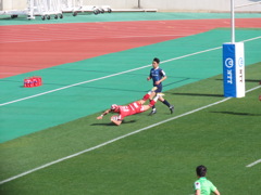 リーグワン　レッドハリケーンズ大阪 vs クリタウォーターガッシュ昭島③