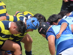 大学ラグビー　摂南大学 vs 立命館大学 ①