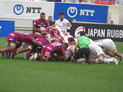 リーグワン入替戦　花園近鉄ライナーズ vs 三重ホンダヒート