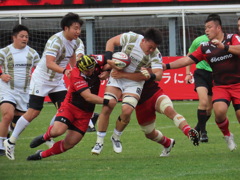 リーグワン　レッドハリケーンズ大阪 vs マツダスカイアクティブズ広島②