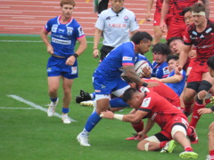 リーグワン　レッドハリケーンズ大阪 vs 九州電力キューデンヴォルテクス ③