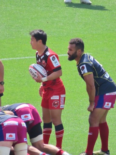 リーグワン　レッドハリケーンズ大阪 vs 花園近鉄ライナーズ