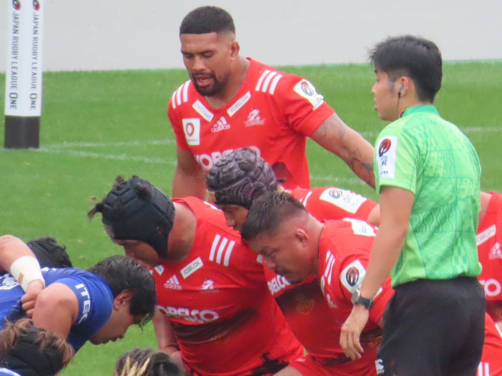 リーグワン　神戸スティーラーズ vs 静岡ブルーレヴズ ①