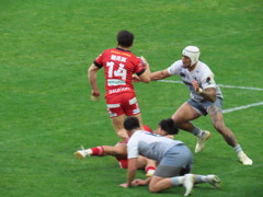 リーグワン　レッドハリケーンズ大阪 vs 日本製鉄釜石シーウェイブズ ②