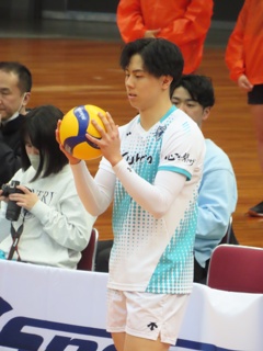 Vリーグ　クボタスピアーズ vs 大同特殊鋼知多レッドスター