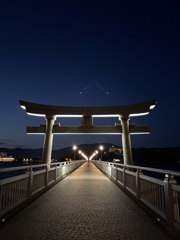 夜の海