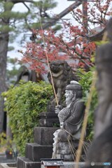 名残りの紅葉、福笑い