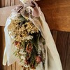 ドライフラワーの花束