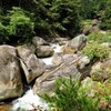 晩夏の昇仙峡の川
