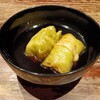 お出汁で煮込んだロールキャベツ