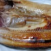 ほっけの干物の接写