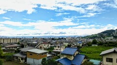 甲府市酒折の高台から望む住宅地③