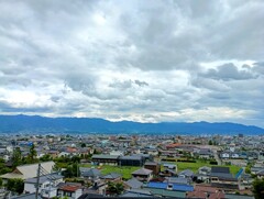 甲府市酒折の高台から望む住宅地②