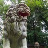 甲府市酒折の宮の狛犬