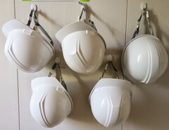 防災用のヘルメット