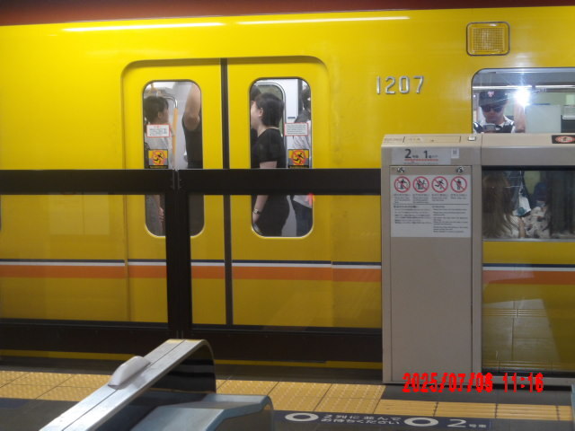 (0023)2025-0706-1116(東京メトロ)撮影場所-東京メトロ銀座線
