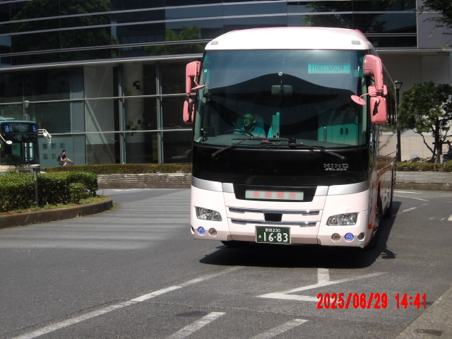 (0098)2025-0629-1441野田230あ16-83(永楽観光バス)撮